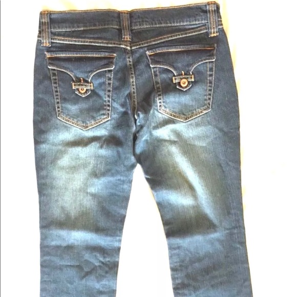 Daisy Fuentes Moda Low Rise Boot Cut Jeans - Picture 1 of 8